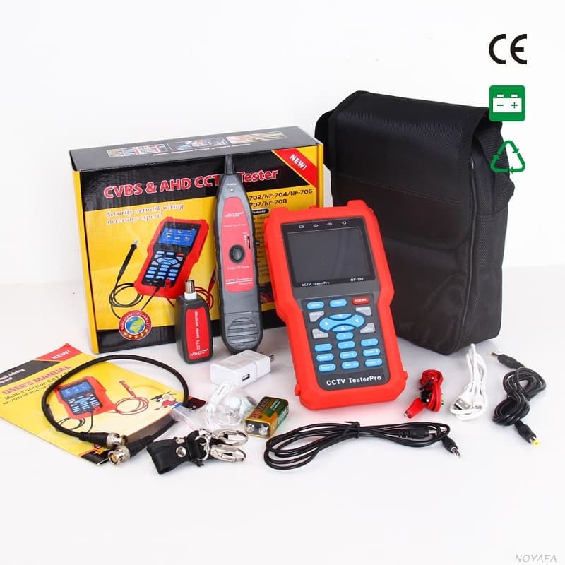 TFT_LCD inch Full view New CCTV cable tester